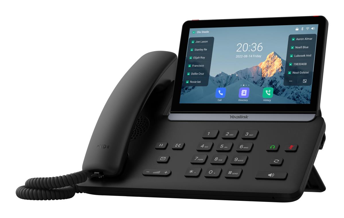 T88W high-end Android 13 IP Phone with built in WiFi and Bluetooth (No PSU) thumbnail