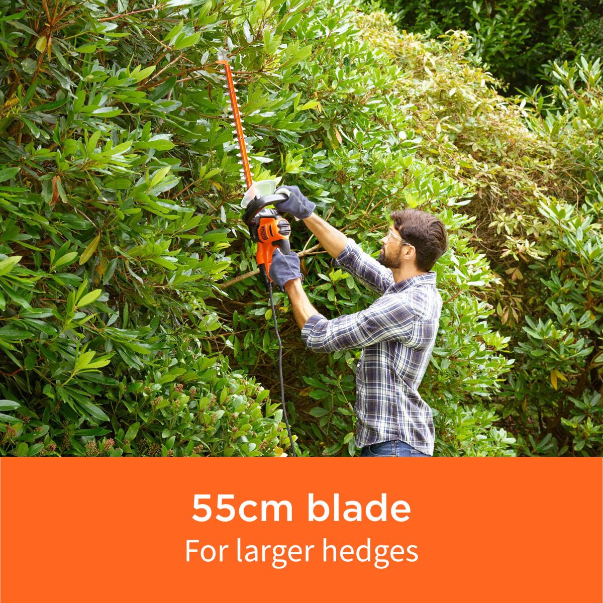 55CM 500W HEDGE TRIMMER+SAW BLADE thumbnail