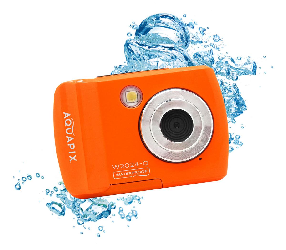 Easypix Aquapix W2024 Splash Orange - Digital Camera - 5 MP thumbnail