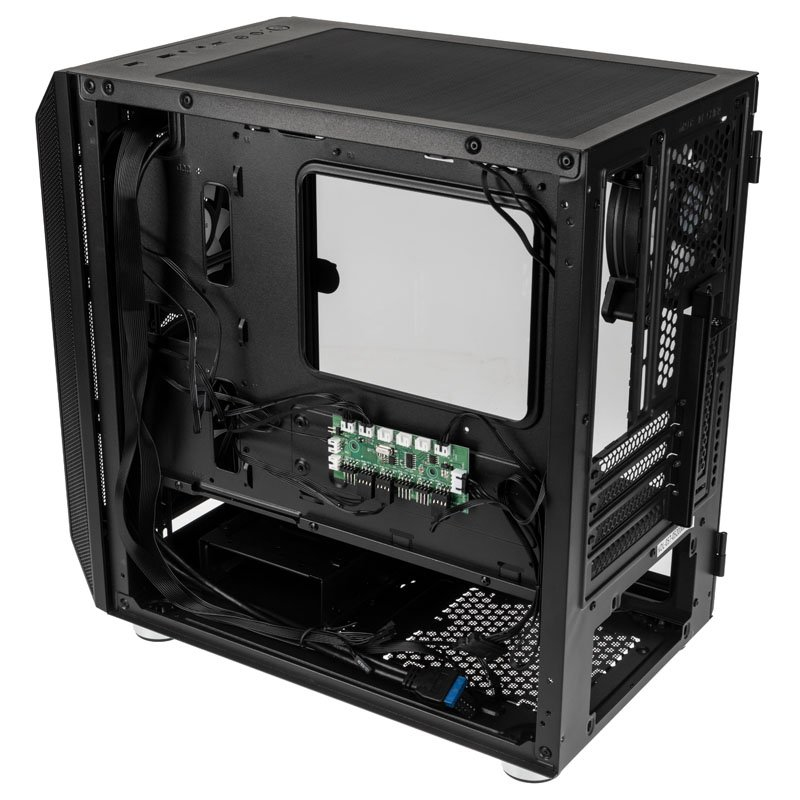 Citadel Mesh RGB Micro-ATX Case - Black thumbnail