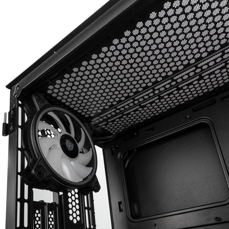 Citadel Mesh RGB Micro-ATX Case - Black thumbnail