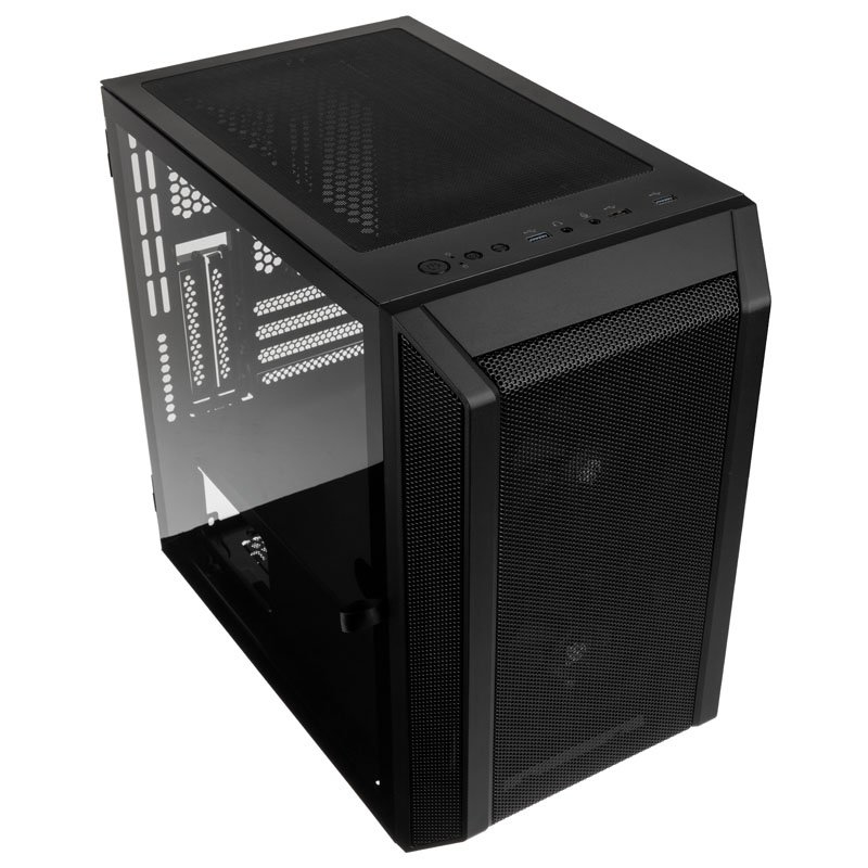 Citadel Mesh Micro-ATX Case - Black thumbnail