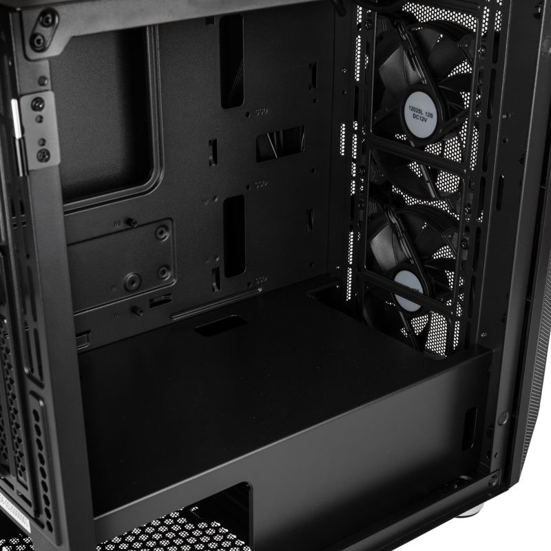 Citadel Mesh Micro-ATX Case - Black thumbnail