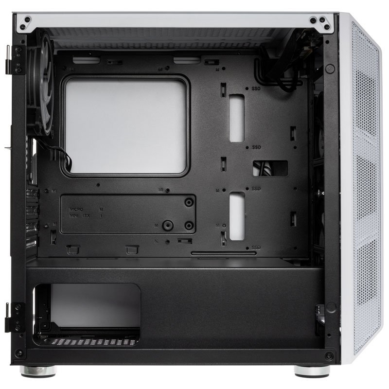 Citadel Mesh RGB Micro-ATX Case - White thumbnail