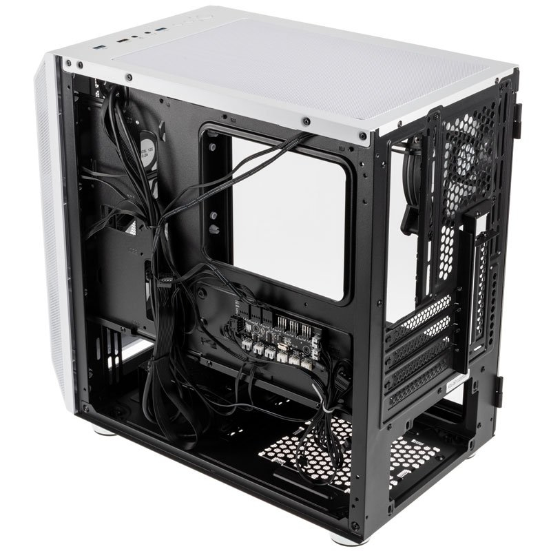 Citadel Mesh RGB Micro-ATX Case - White thumbnail