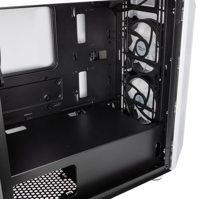 Citadel Mesh RGB Micro-ATX Case - White thumbnail