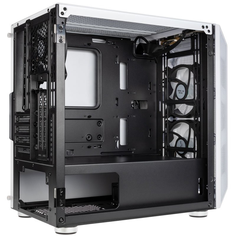 Citadel Mesh RGB Micro-ATX Case - White thumbnail