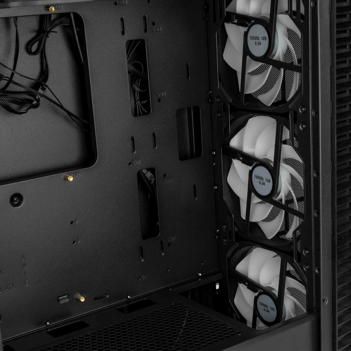 Observatory HF Mesh ARGB Midi Tower Case - Black thumbnail