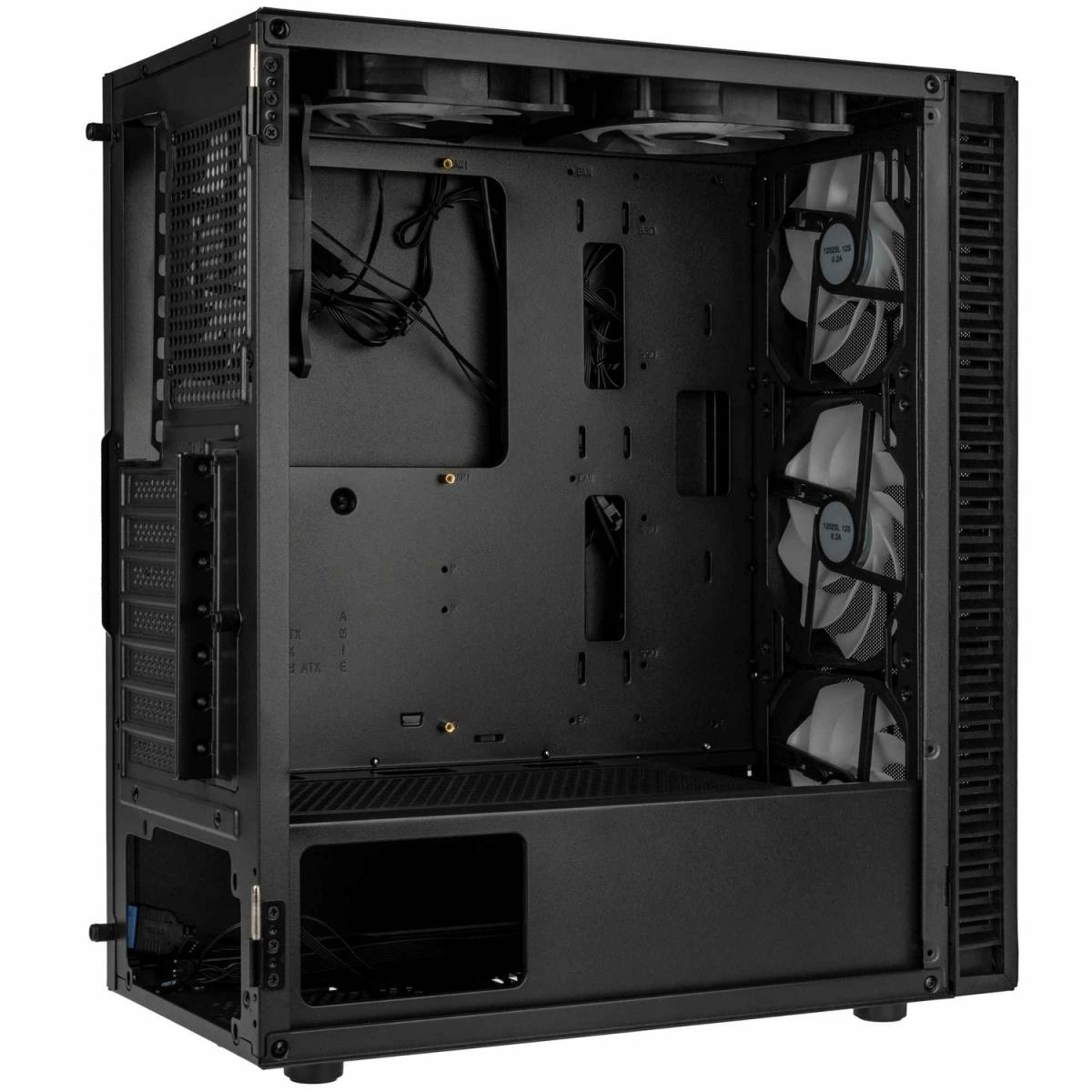 Observatory HF Mesh ARGB Midi Tower Case - Black thumbnail