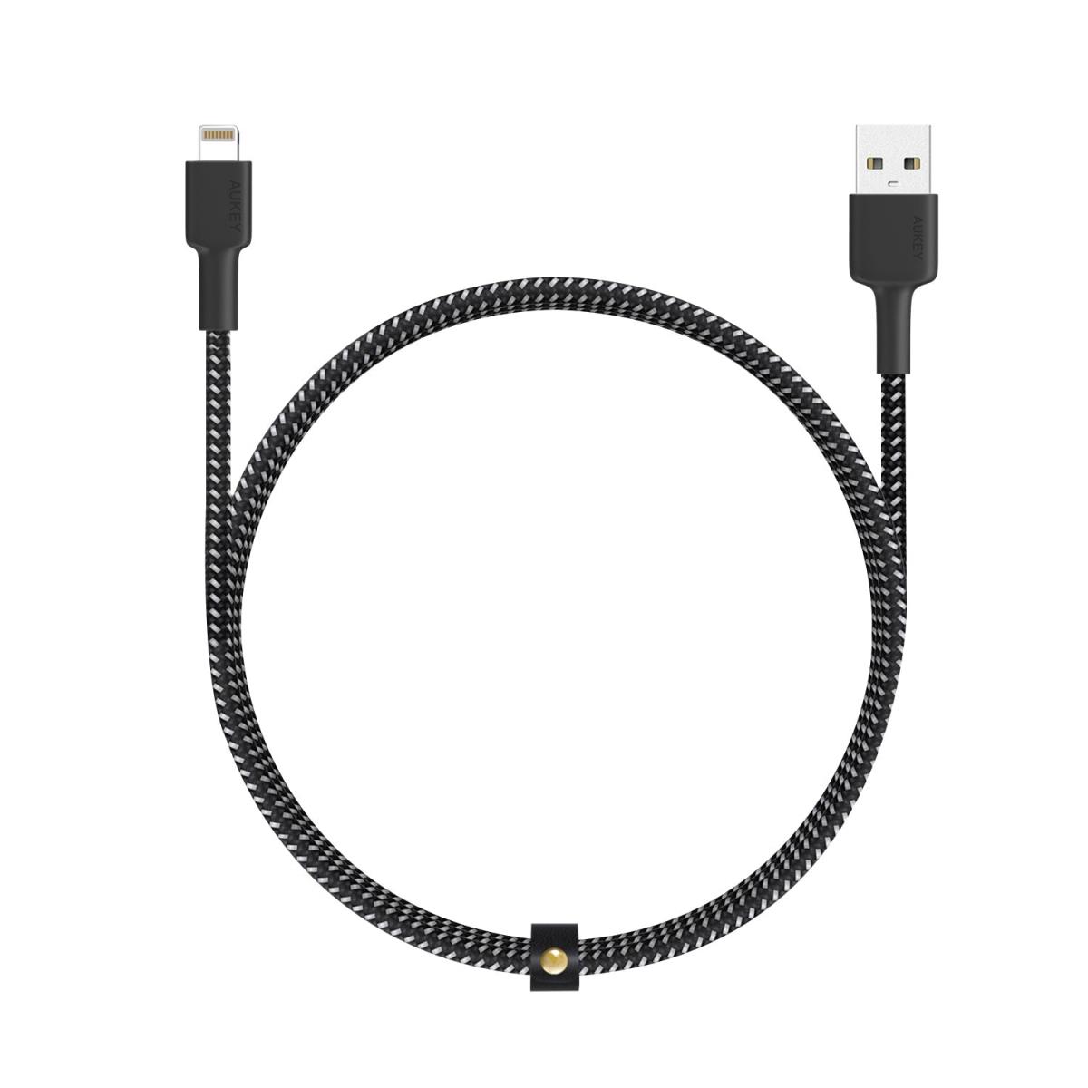 AUKEY MFI USB-A to Lightning Cable black CB-BAL3 - Cable - Digital thumbnail