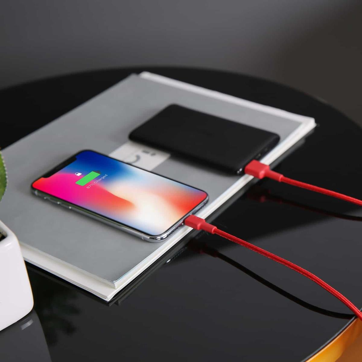 AUKEY MFI USB-A to Lightning Cable black CB-BAL3 - Cable - Digital thumbnail