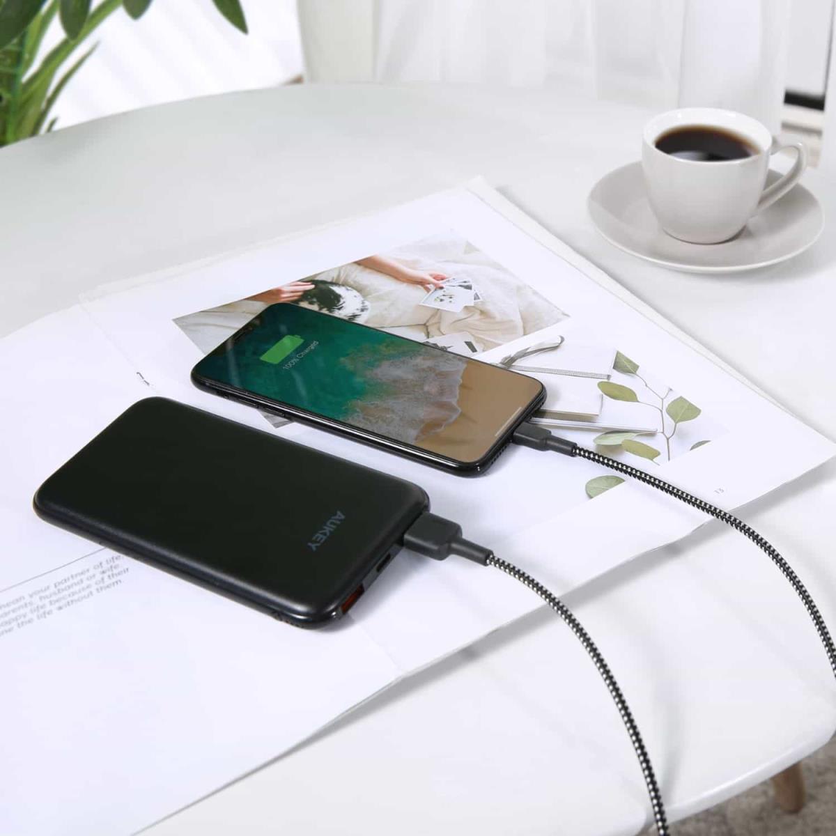AUKEY MFI USB-A to Lightning Cable black CB-BAL3 - Cable - Digital thumbnail