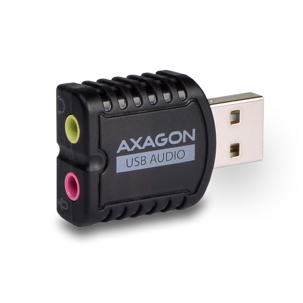Axagon ADA-10 audio card 2.0 channels USB thumbnail