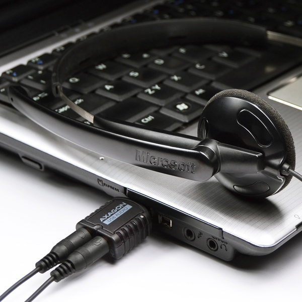 Axagon ADA-10 audio card 2.0 channels USB thumbnail
