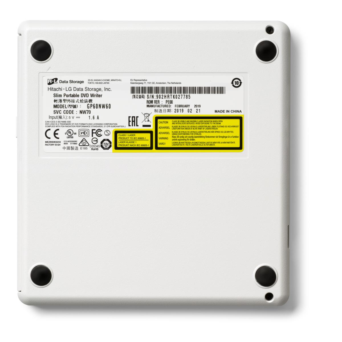 9.5mm Base DVD-W GP60NW60 thumbnail