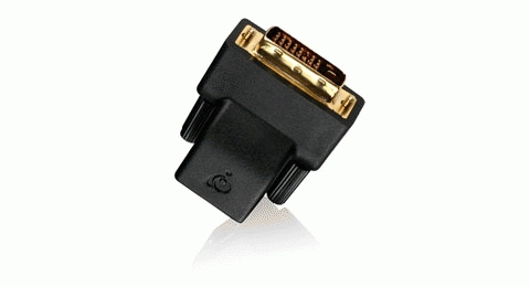 iogear DVI-D CAT5e/6 MiniExtender CAT5e/6 Black thumbnail