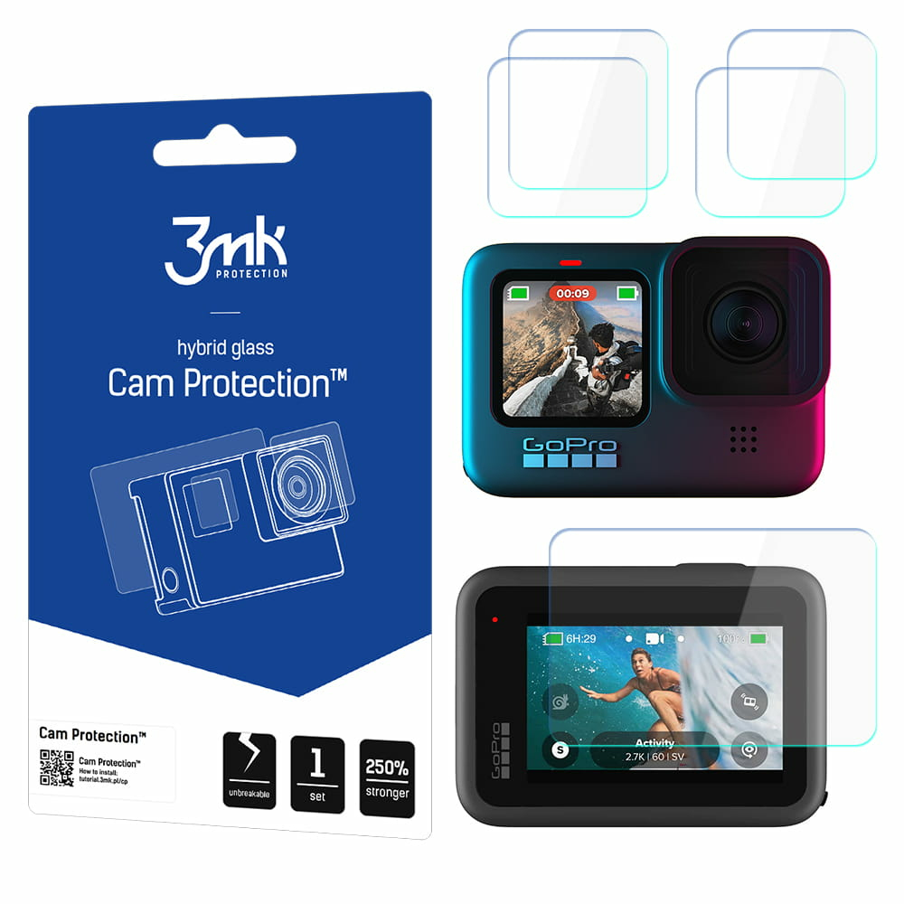 3MK Cam Protection do GoPro HERO 9/10 Black thumbnail
