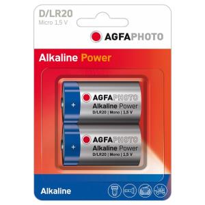 EU Product - AgfaPhoto Batterie Alkaline Power -D   LR20 Mono        2St.