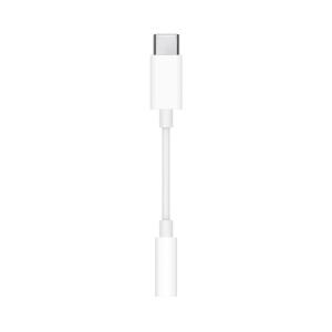 EU Product - USB-C to 3.5 mm Headphone Jack Adapter - White - 3.5mm - USB-C - Male - Female