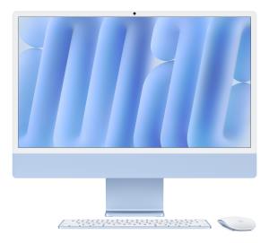 IMAC 24" BLU/10CCPU/10CGPU /16GB/256-GBR(M4)