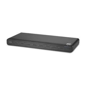 8-Port Single Head DP/HDMI to DP/HDMI Video Secure Desktop KVM Switch PP4.0