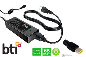 0A36258 compatible charger with Lenovo slim tip incl. UK power cable
