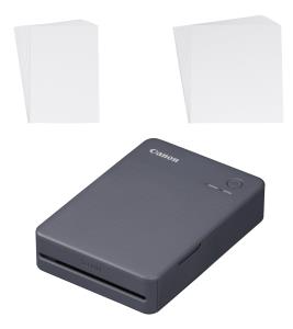 SELPHY QX20 - Printer - colour - dye sublimation - 72 x 85 mm up to 0.66 min/page (colour) - capacity: 10 sheets - Wi-Fi(g) - dark grey
