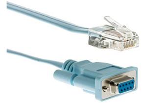 Console Cable 6ft (1.8m) with RJ45 and DB9F thumbnail