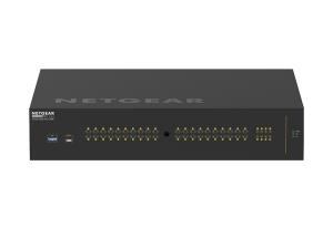 AV GSM4248UX-100EUS M4250-40G8XF-PoE++ Managed Switch 1440W Budget 8 SFP+ AVB