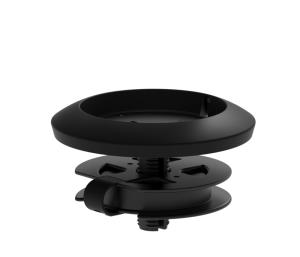 EU Product - Webcam RALLY MIC POD MOUNT Expension graphite +++ Zur Montage an Tisch/Decke, mit Kabelmanagement