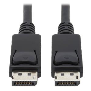 Eaton Tripp Lite Series DisplayPort Cable with Latching Connectors, 4K 60 Hz (M/M), Black, 6 ft. (1.83 m) - DisplayPort cable - DisplayPort (M) to DisplayPort (M) - 1.8 m - black