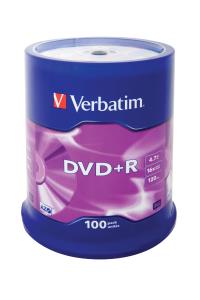 DVD+R AZO 4.7GB 16X MATT SILVER SURFACE 100 PK SPIN thumbnail