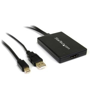 Mini DisplayPort To Hdmi Adapter With USB Audio thumbnail