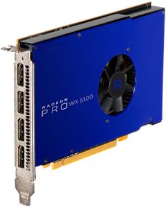 EU Product - Radeon Pro Wx 5100 8GB Pci-e 3.0 16x 4x Dp Retail