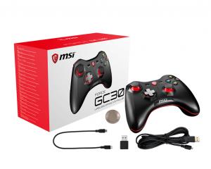 MSI FORCE GC30 Wireless Pro Gaming Controller PC and Android 'PC and Android ready, Upto 8 hours bat