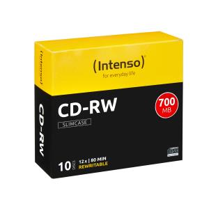 2801622 INTENSO 10 x CD-RW - 700 MB (80 Min) 12x