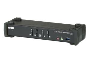 IT CS1924 4-Port USB 3.0 True 4K DisplayPort KVMP Switch