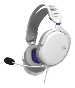 JVC GG-01HQ wired gaming headphones white