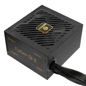 EU Product - Power Supply 750W CyberG II 80+ Gold Black non-mod
