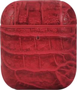 EU Product - AirPods Case AirBox Crocodile Pattern Red
