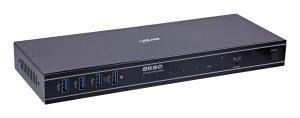 EU Product - - KVM Switch, 4-fach, HDMI, 8K@60Hz, USB 3.2, mit IR & RS-232