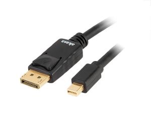 Akasa AK-CBDP22-20BK DisplayPort cable 2 m Mini DisplayPort Black