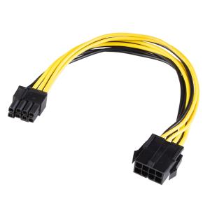 EU Product - Stromkabel AK-CBPW23-20 ATX STR auf PCI-e 6+ - Cable - Current/Power Supply