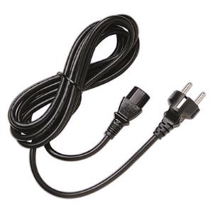 Juniper C13 - CEE 7/7 Black 2.5 m Power plug type E+F