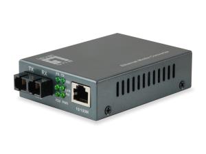 EU Product - LevelOne Media Konverter RJ45->SC FE SM         1310nm  20km
