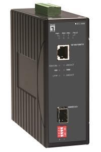 EU Product - LevelOne Media Konverter RJ45->SFP GE IP30        Industrial