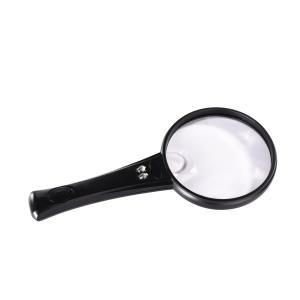 Hama Basic 90 LED magnifier 4x Black