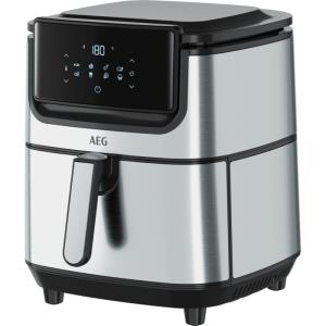 AEG AF6-1-6ST Single 5.4 L Stand-alone 1800 W Hot air fryer Black, Stainless steel