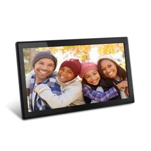 Aluratek AWS17F digital photo frame Black 43.9 cm (17.3") Touchscreen Wi-Fi