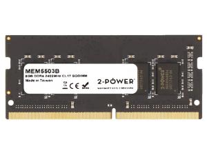 2P-CT8G4SFD824A 2-POWER 2-Power 8GB DDR4 2400MHz CL17 SODIMM Memory - replaces CT8G4SFD824A                                                                                   